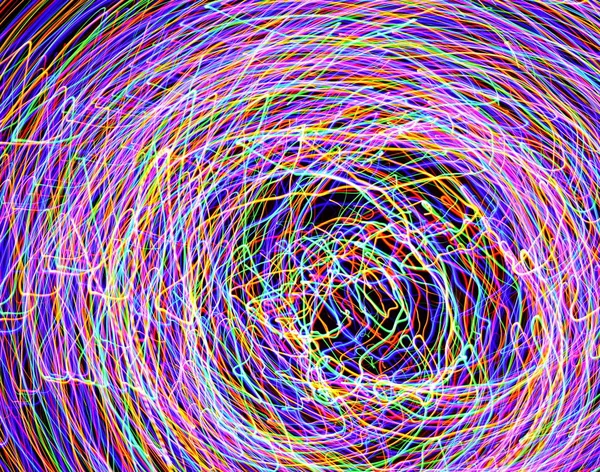 Abstract Light Painting — Stock Photo, Image