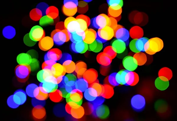 Coloridas luces borrosas — Foto de Stock