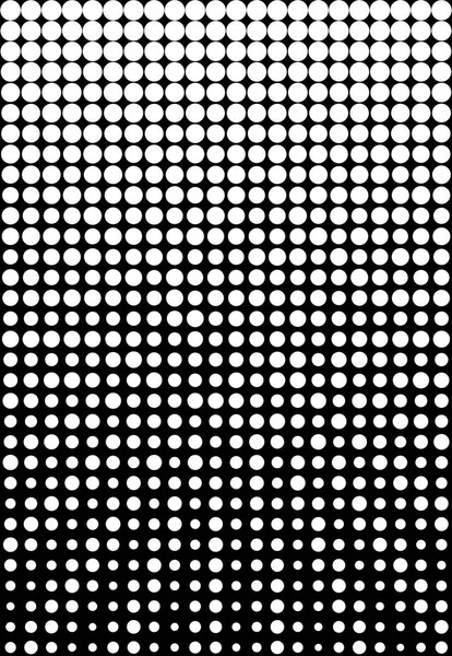 Simple Black White Monochromatic Halftone Texture — Stock Photo, Image