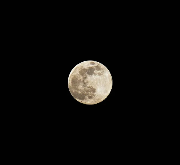 Maior Supermoon Lua Cheia Ano 2020 Terça Feira Abril 2020 — Fotografia de Stock