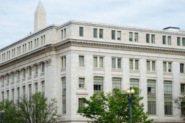 Washington, Aydın - 14 Nisan: görünümü üzerinde 14 Nisan 2017 Tarım Bakanlığı binasının