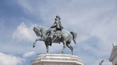 Heykel, Piazza Venezia, Rome, İtalya