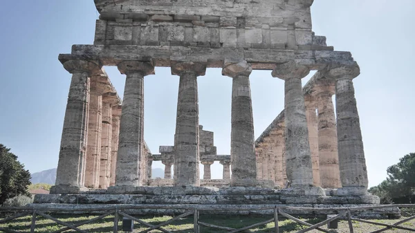 greece template in Paestum, Italy