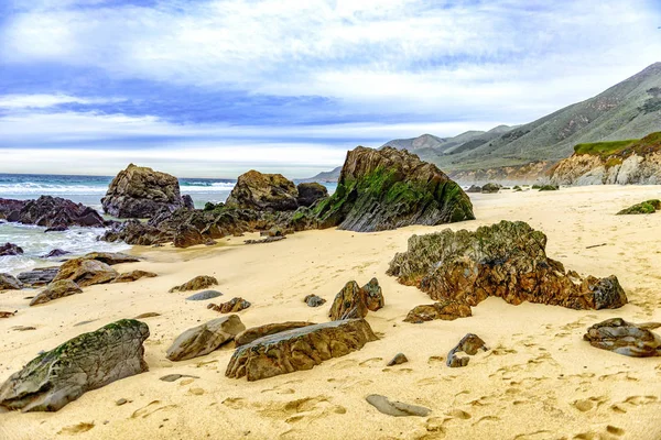 BIG SUR ROCKS — Stock Photo, Image