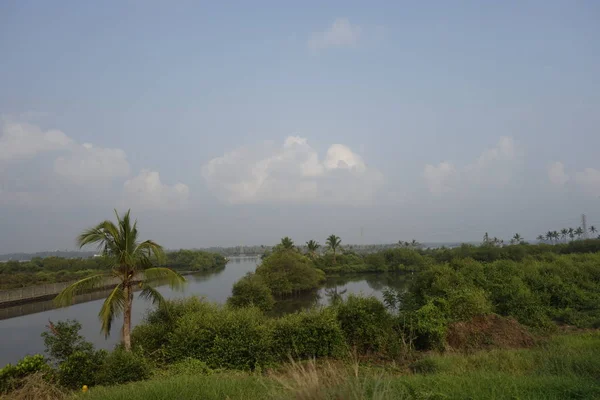 VALLARPADAM EN KERALA, INDIA —  Fotos de Stock