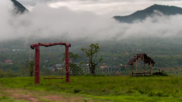 Tailandia y las montañas timelapse — Vídeos de Stock