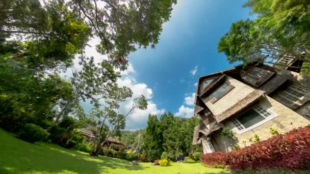 Tailandês tropical resort timelapse em 2.7k — Vídeo de Stock