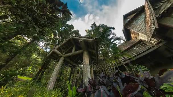 Timelapse del complejo tropical de Tailandia en 2,7 k — Vídeo de stock