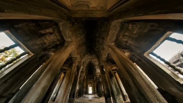 Angkor quel timelapse à l'aide de lentille fisheye — Video