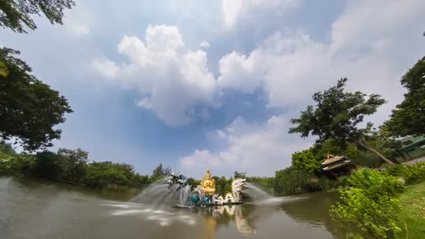 Ραφή εθνικό πάρκο στην Μπανγκόκ — Αρχείο Βίντεο