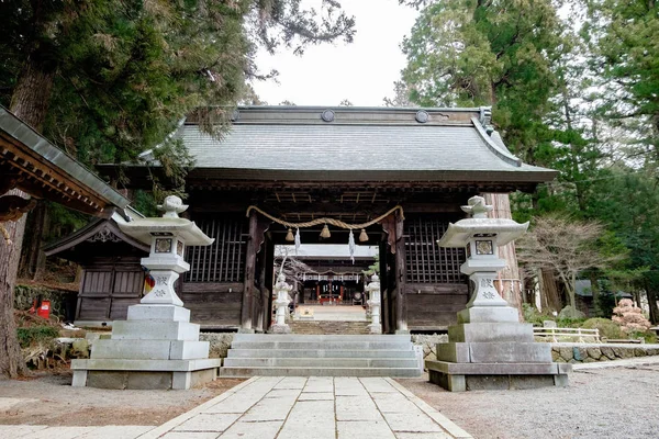 Tempio percorso santuario in Giappone — Foto Stock