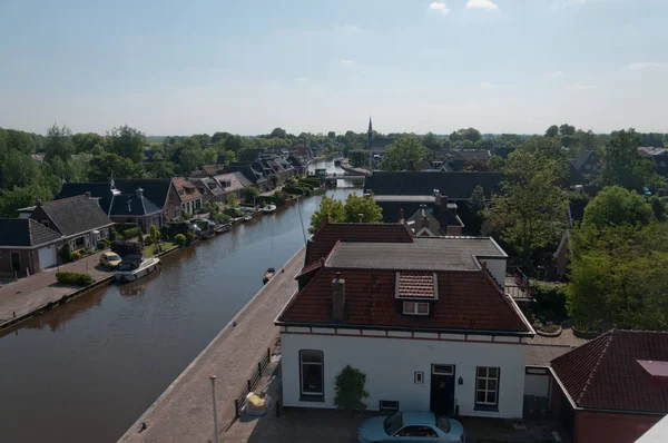 Het Friese dorp Birdaard — Stockfoto