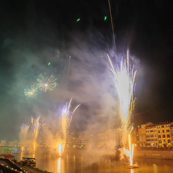 Feuerwerk während des Lichterfestes — Stockfoto