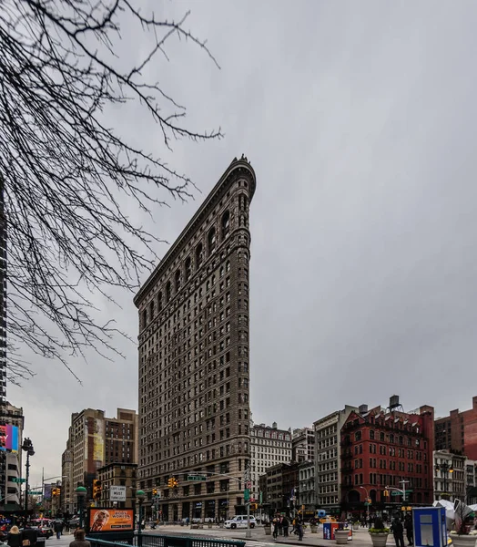 Flat Iron Building, New York City. — Stock Photo, Image
