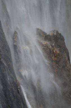 Bir şelalenin ayrıntıları