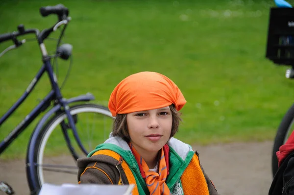 Queensday Celebrations in Amsterdam — Stock Photo, Image