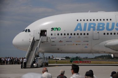 Airbus A380 demo uçuş ILA Berlin