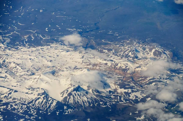 Islandia z powietrza — Zdjęcie stockowe