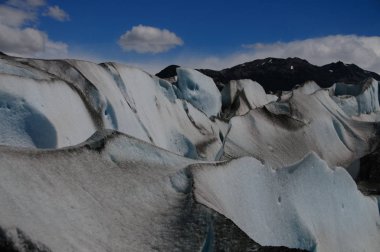 El Chalten yakınındaki Viedma Buzulu