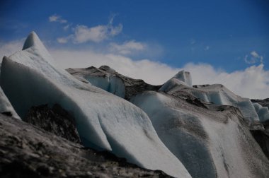 El Chalten yakınındaki Viedma Buzulu