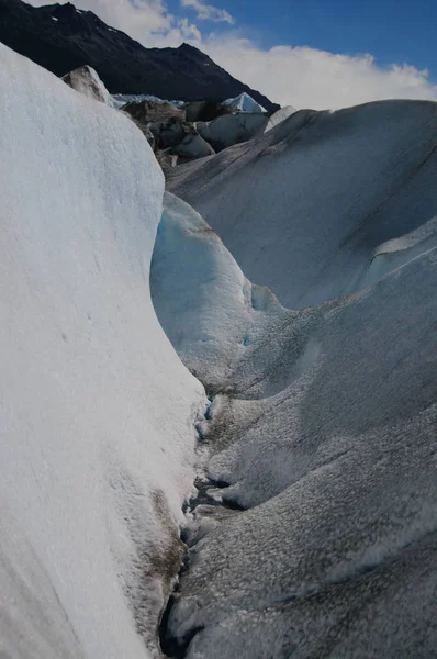 Viedma Ledovec poblíž El Chalten — Stock fotografie