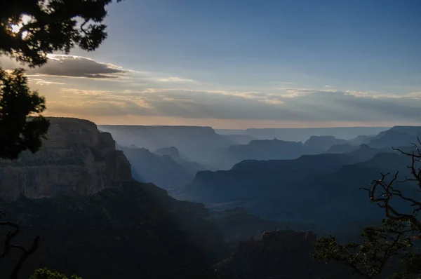 Tramonto al Grand Canyon — Foto Stock