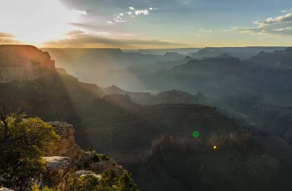 Tramonto al Grand Canyon — Foto Stock