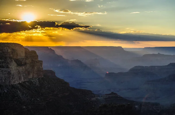 Coucher de soleil au Grand Canyon — Photo