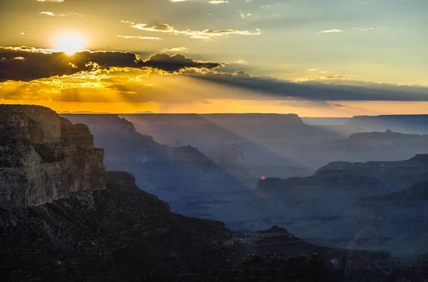 Sunset at the Grand Canyon — Stock Photo, Image