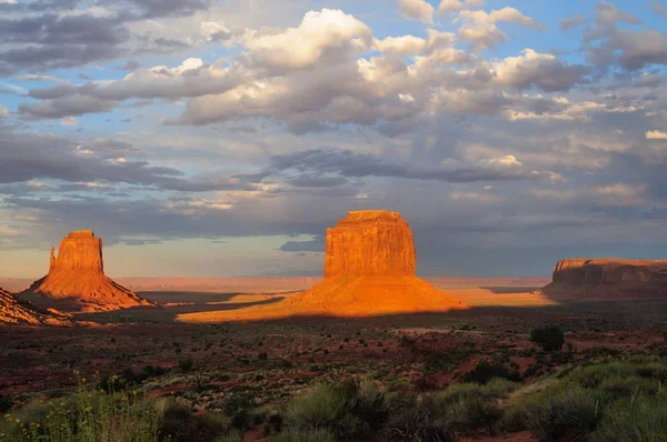 Monument Valley at Sunset — Stock Photo, Image