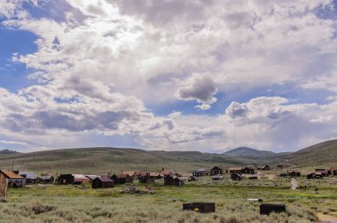 Bir Amerikan hayalet şehir harap evlerde