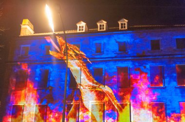 Işık Festivali'nin şehir adını Ghent, Belçika.