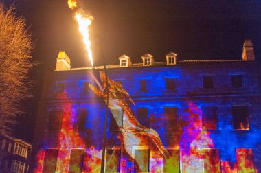 Işık Festivali'nin şehir adını Ghent, Belçika.