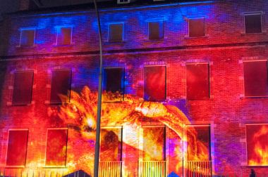 Işık Festivali'nin şehir adını Ghent, Belçika.
