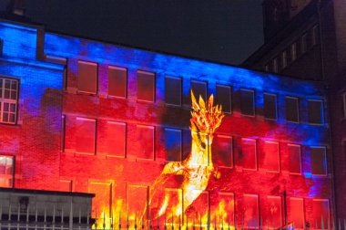Işık Festivali'nin şehir adını Ghent, Belçika.