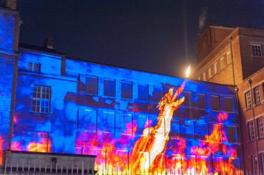 Işık Festivali'nin şehir adını Ghent, Belçika.
