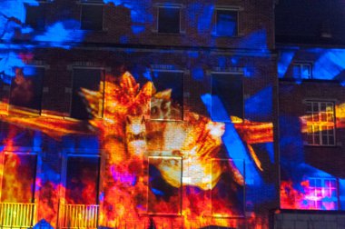 Işık Festivali'nin şehir adını Ghent, Belçika.