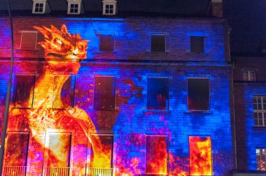 Işık Festivali'nin şehir adını Ghent, Belçika.