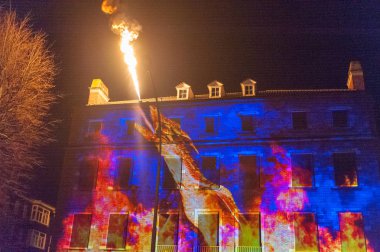 Işık Festivali'nin şehir adını Ghent, Belçika.