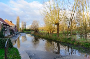 Flanders bölgesinde sel