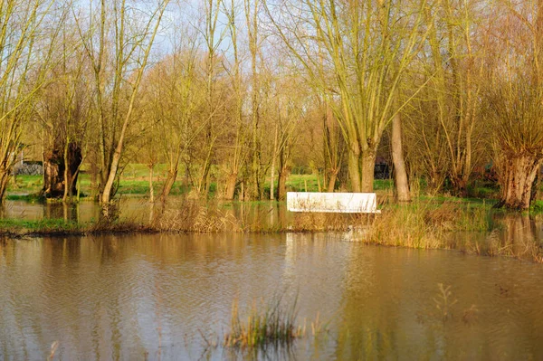 Πλημμύρες στη Φλάνδρα — Φωτογραφία Αρχείου