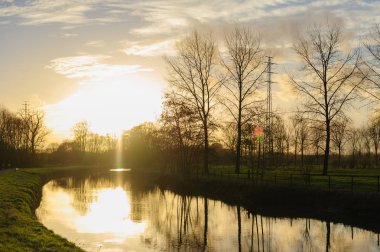 Geç öğleden sonra Doğu Flandre