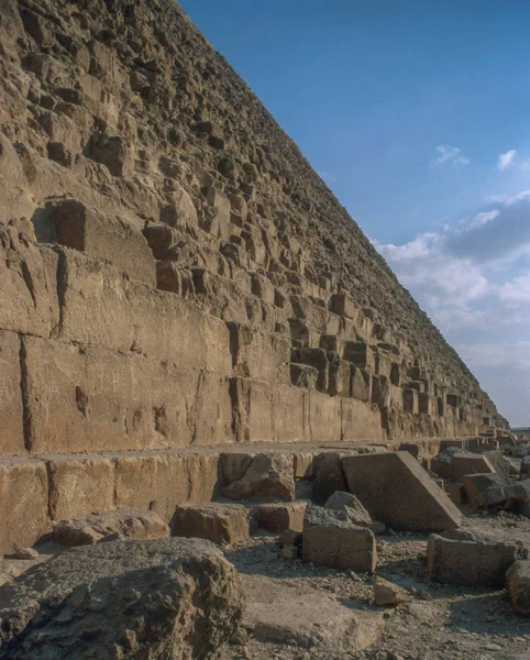 Velké pyramidy v Gíze — Stock fotografie