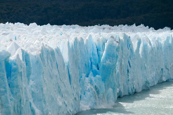 在 Perito moreno 冰川冰犊 — 图库照片