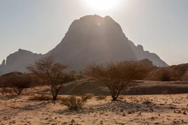 Spitzkoppe al crepuscolo — Foto Stock