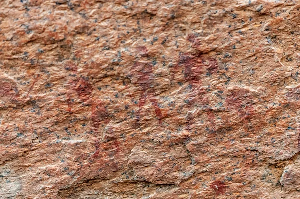 Arte rupestre do povo de San perto de Spitzkoppe — Fotografia de Stock