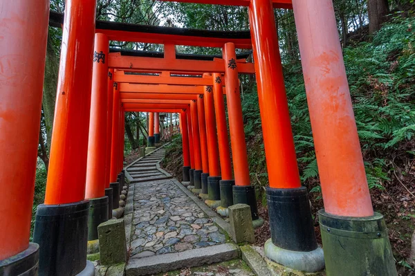 O Caminho Inari Fushimi em Kyoto — Fotografia de Stock