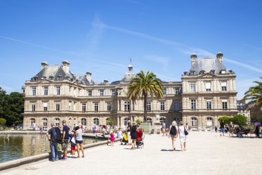 PARIS, FRANCE, Luxembourg palace clipart