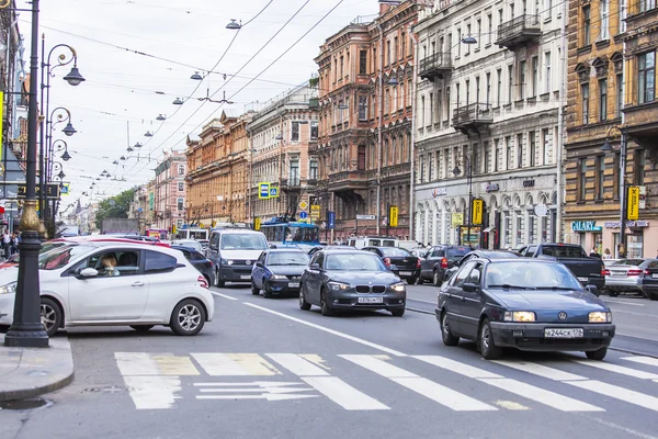 ПЕТЕРБУРГ, 20 августа. Вид на город . — стоковое фото