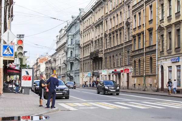 ST. PETERSBURG, RÚSSIA, em agosto 20, 2016. Vista urbana . — Fotografia de Stock